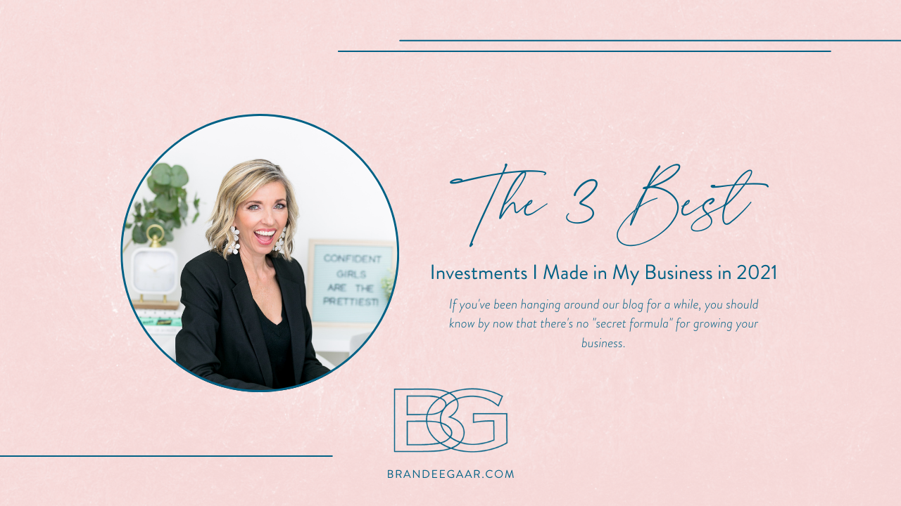 The Best Investments I Made for My Business This Year