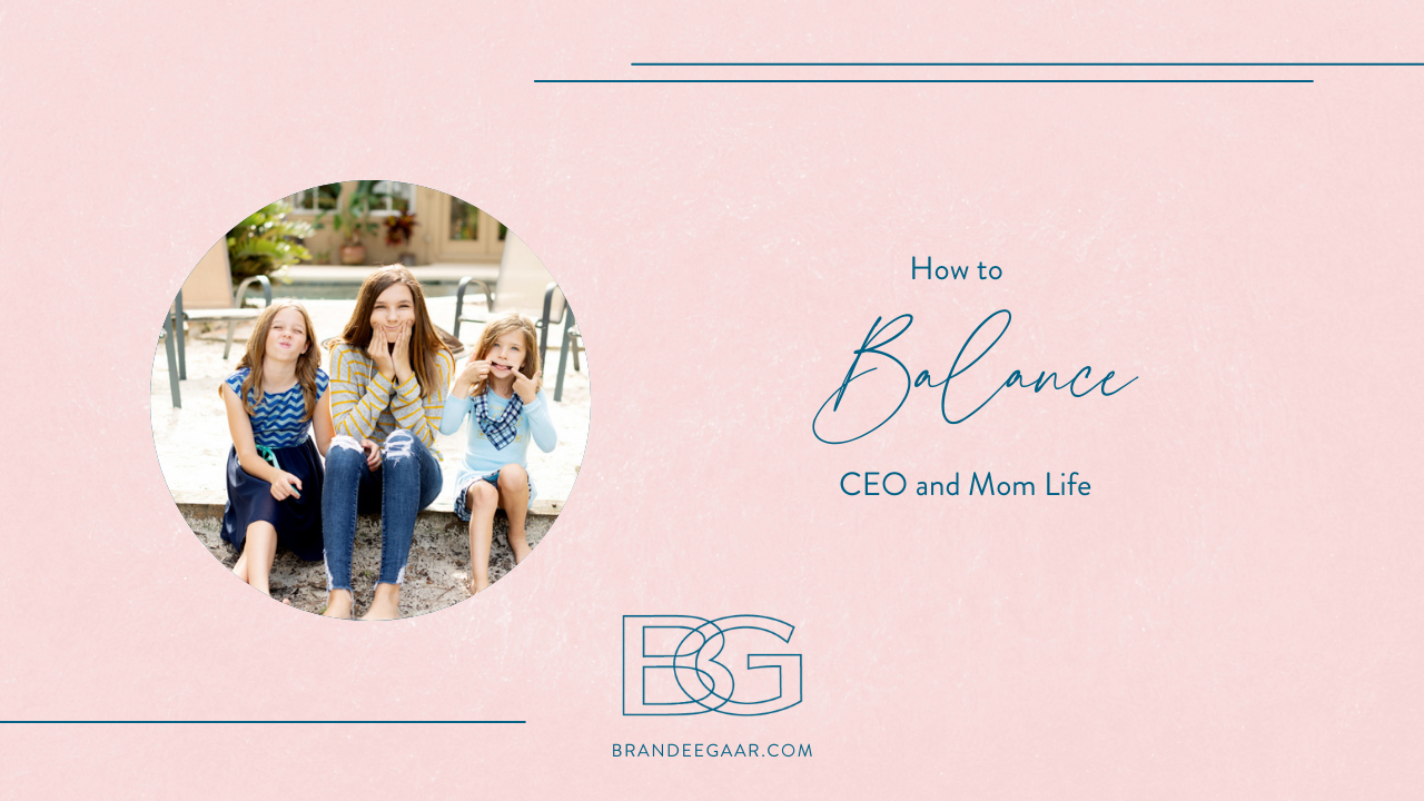 How to Balance CEO and Mom Life
