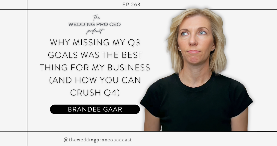 Why Missing My Q3 Goals Was the Best Thing for My Business (and How You Can Crush Q4)