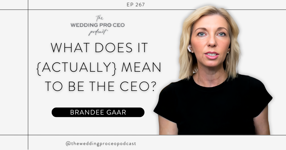 What it Means to be the CEO